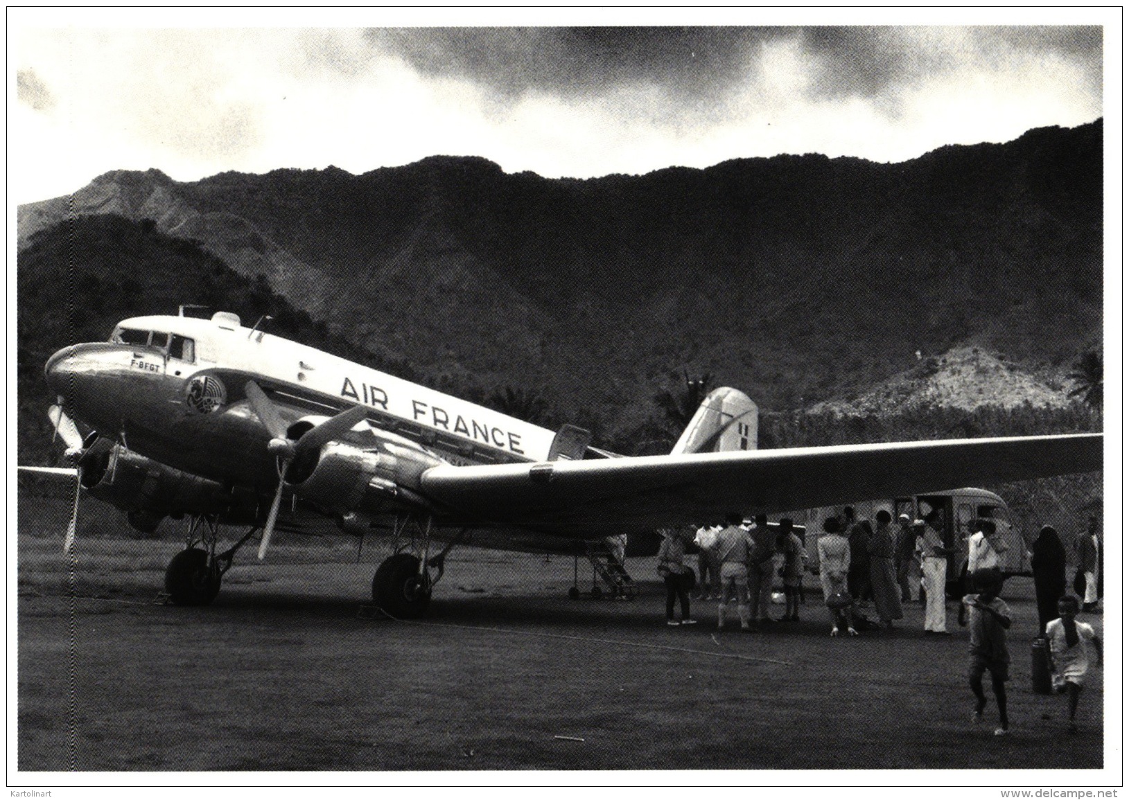 MOHELI, COMORES, AIR FRANCE - Monde