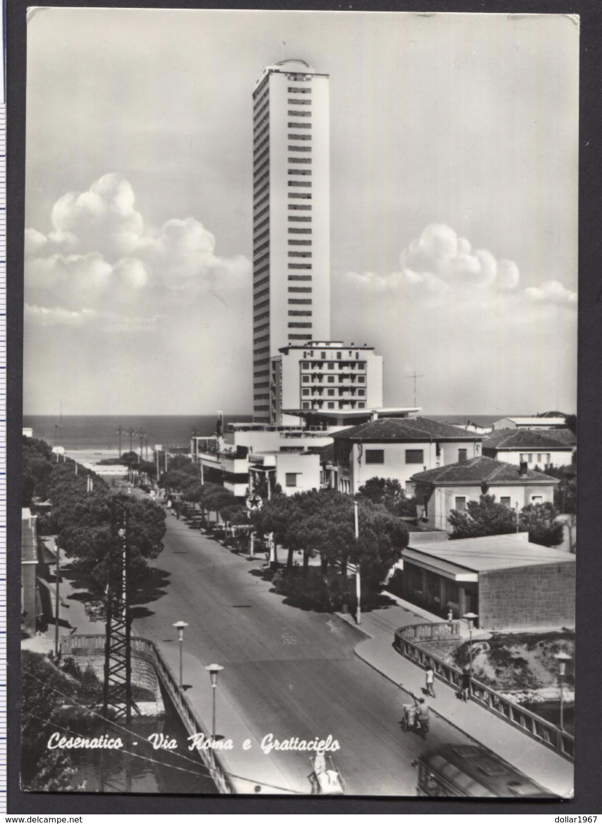 .Cesenatico-Via Roma E Grattacielo - Cervia Y Rímini. + 1960  NOT  Used   ( Scans  For Condition. ( Originalscan ! - Cava De' Tirreni