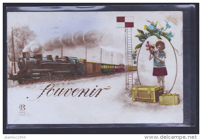 LOCOMOTIVE PHOTO CARTE - Other & Unclassified