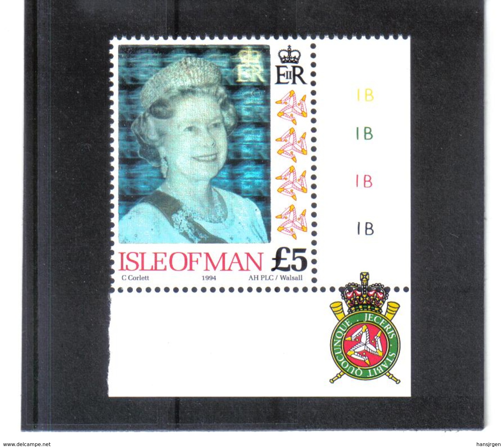 GUT685  Großbritanien ISLE Of MAN 1994  Michl 601  ** Feinst Postfrisch - Man (Insel)