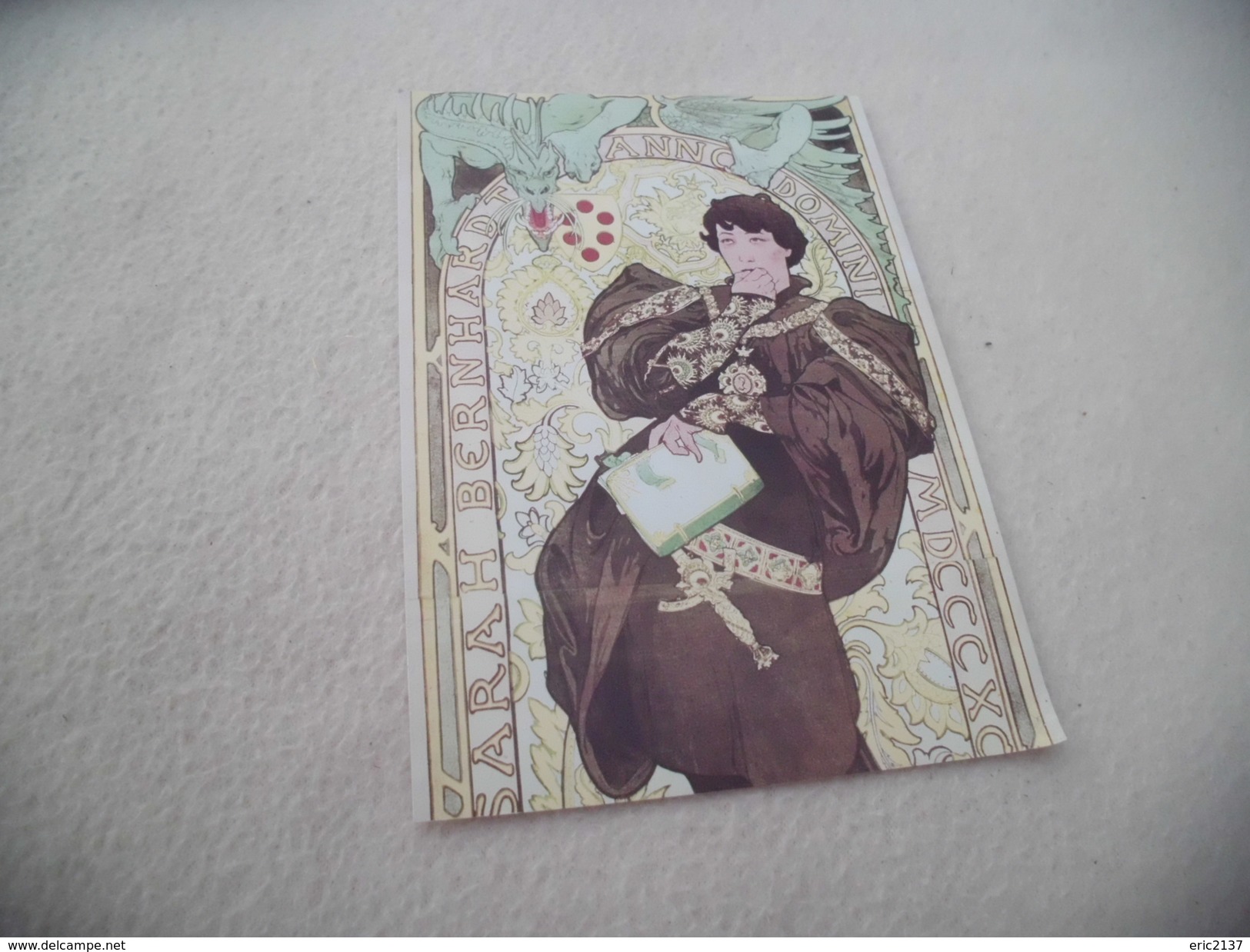 ALFONS MARIA MUCHA ..SARAH BERNHARDT ALS LORENZACCIO - Mucha, Alphonse