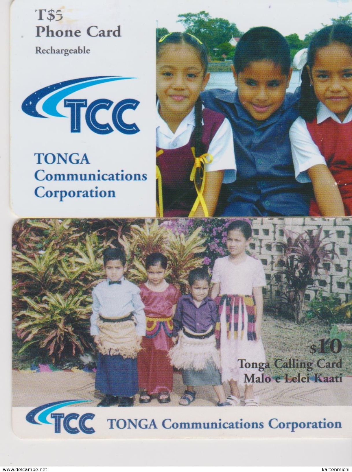 TONGA  PREPAID/RECHARGE - Tonga