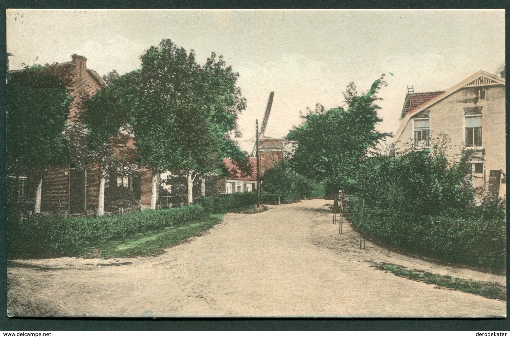 LAREN N.H. MOLENWEG.1941 GELOPEN.Kunsthandel Rogmans&Vos.MOLEN.MOULIN.FRAAI! - Laren (NH)