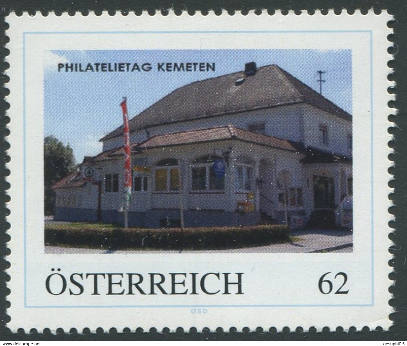 ÖSTERREICH / Philatelietag Kemeten / Postfrisch / ** / MNH - Timbres Personnalisés