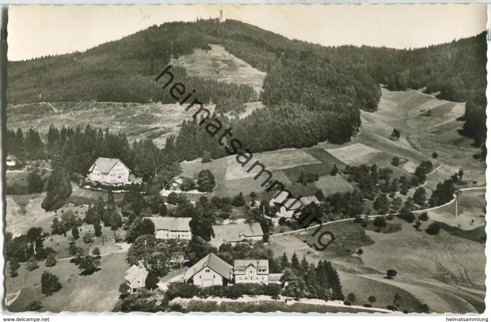 Schopfheim - Schweigmatt - Luftbild - Foto-Ansichtskarte - Schopfheim