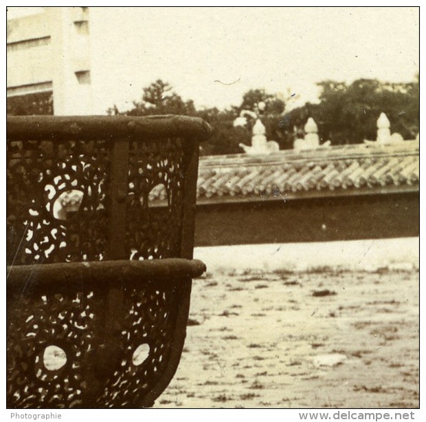 Chine Pékin Beijing Le Temple Du Ciel Sur La Colline Ronde Offrandes Ancienne Photo 1906 - Places