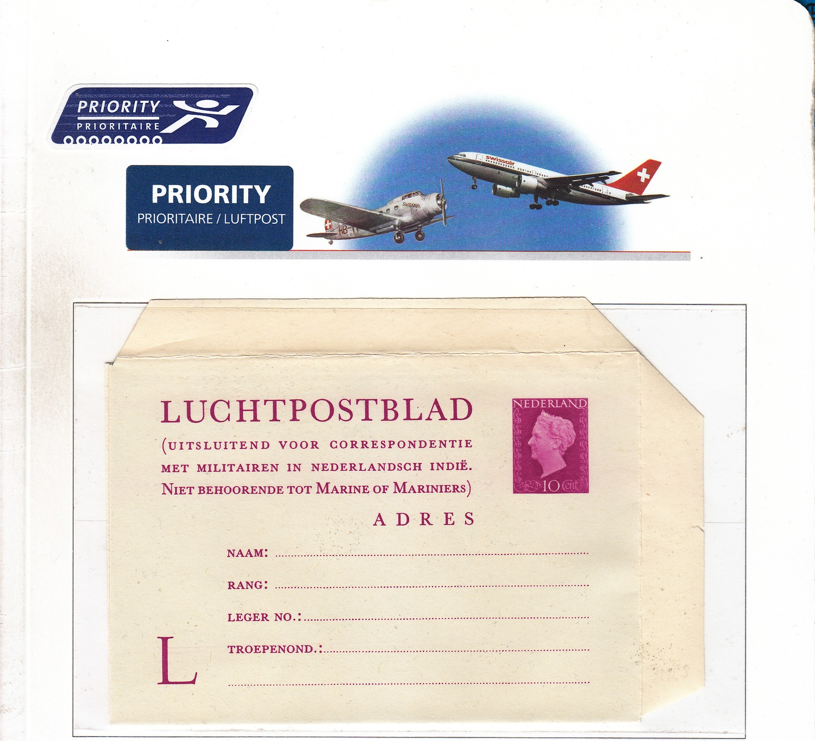 The Netherlands Collection Mint Aerogramme - Sammlungen