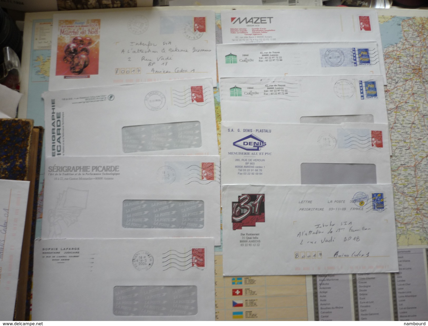 9 PAP D'Amiens Somme - Lots Et Collections : Entiers Et PAP