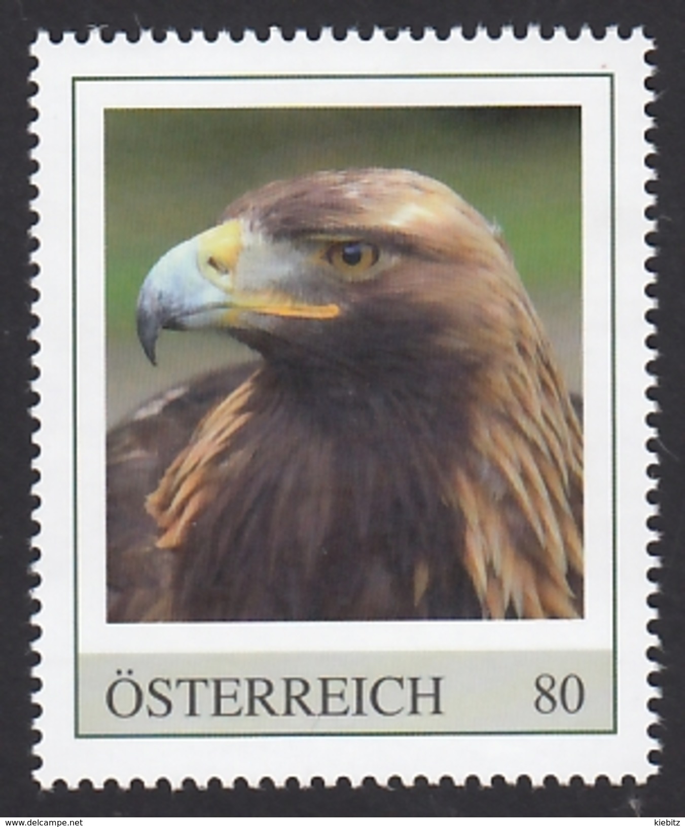 ÖSTERREICH 2015 ** Steinadler / Aquila Chrysaetos - PM Personalized Stamp MNH - Adler & Greifvögel