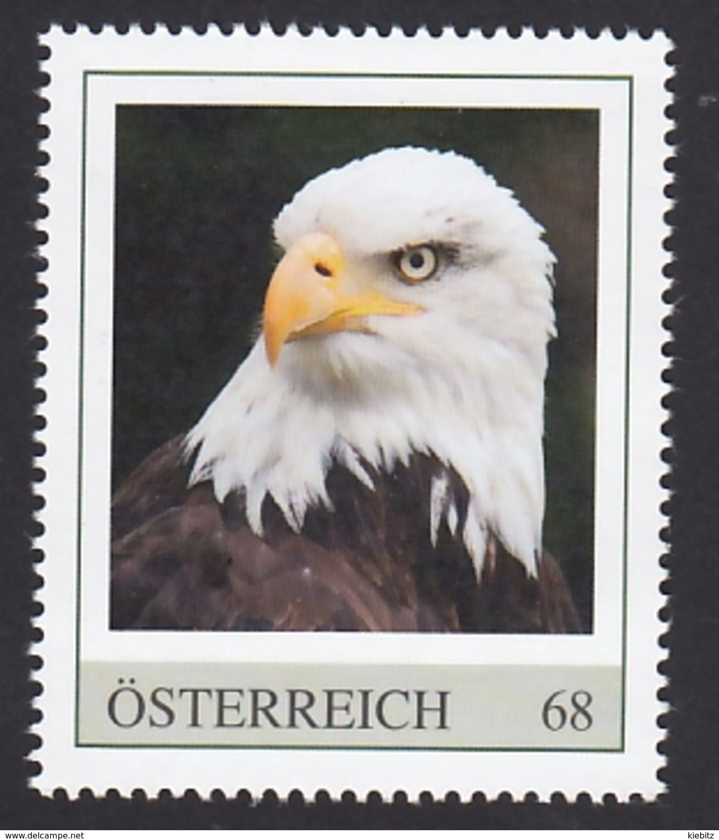 ÖSTERREICH 2015 ** Weißkopfseeadler / Haliaeetus Leucocephalus - PM Personalized Stamp MNH - Adler & Greifvögel