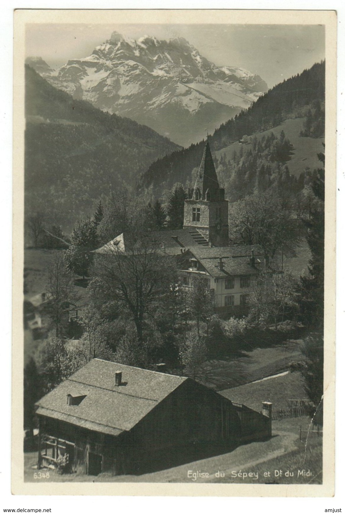 Suisse // Schweiz // Switzerland //  Vaud //  Ormont-Dessous, église Du Sépey - Ormont-Dessous