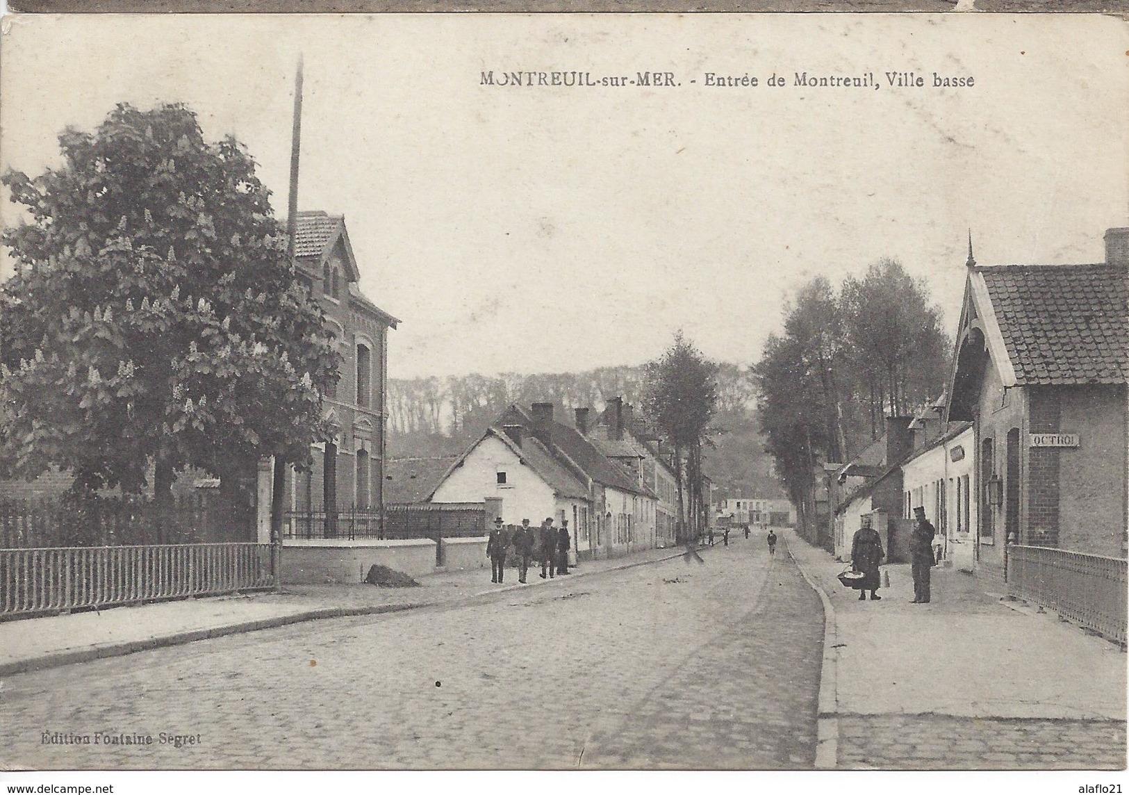 CPA 62 - MONTREUIL Sur MER - Entrée De Montreuil, Ville Basse - Autres & Non Classés