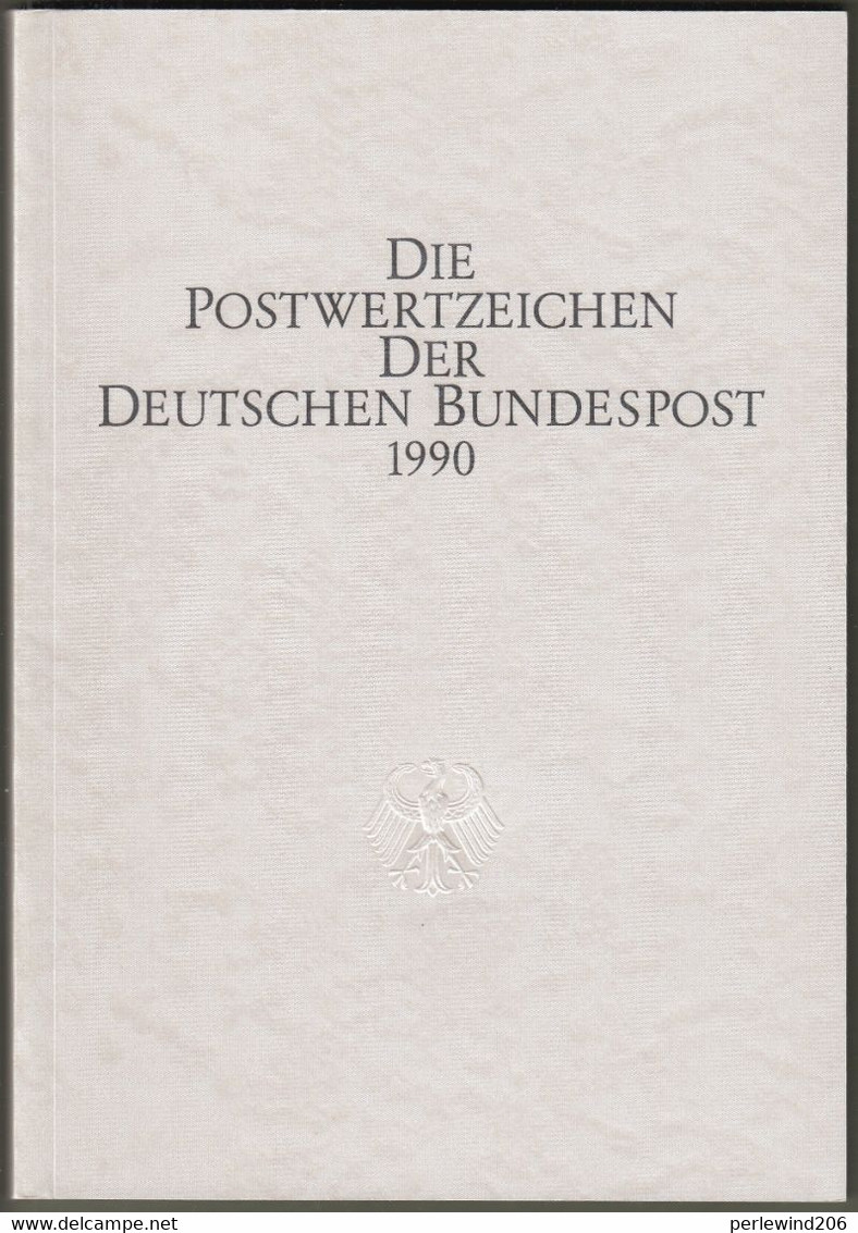 Bund: Minister Book - Ministerbuch / Ministerjahrbuch 1990 Cs, Silbern, Komplett Postfrisch !          X - Ungebraucht