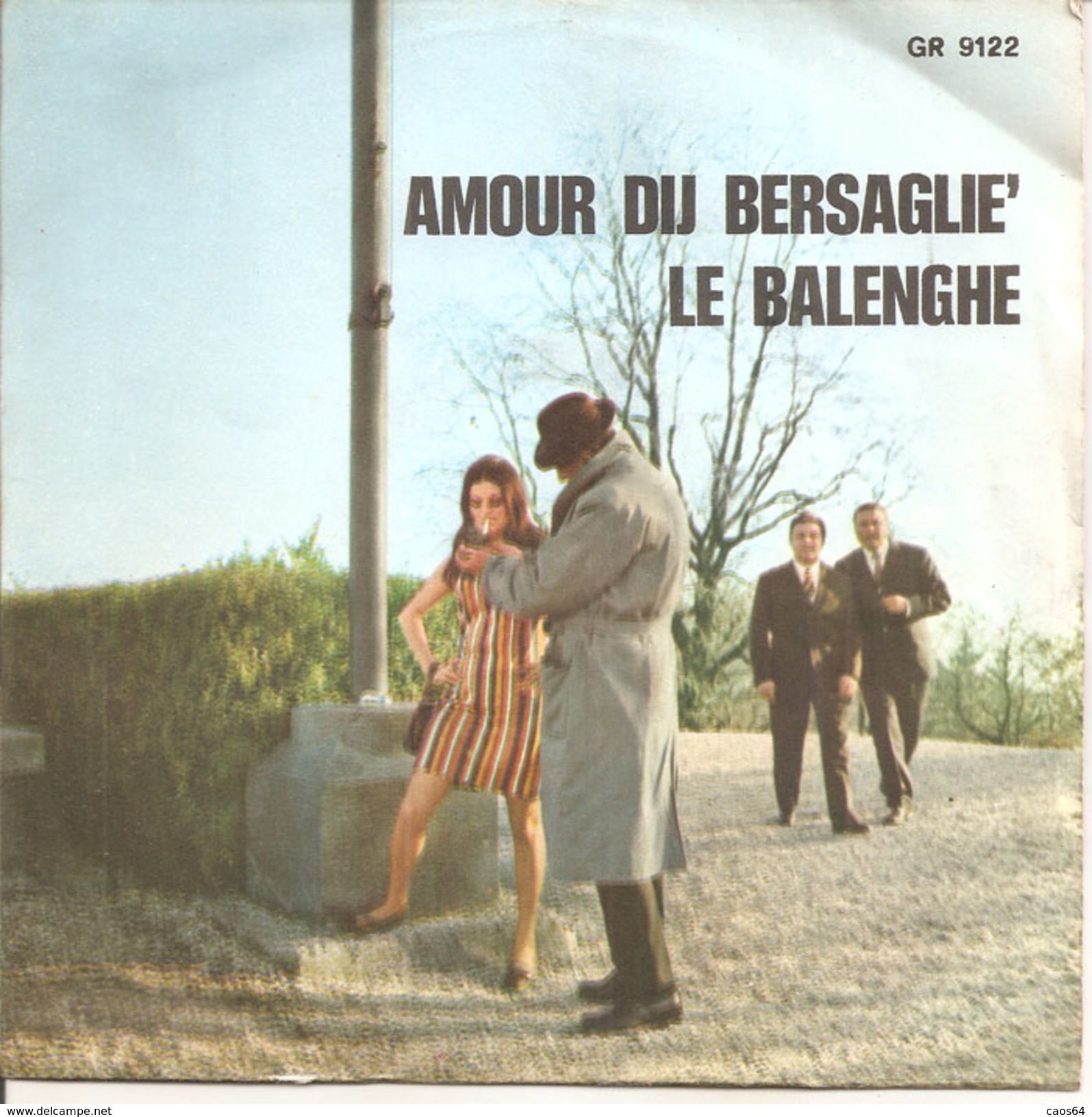 Graziella  - Amour Dij Bersagliè  7" - Country Y Folk