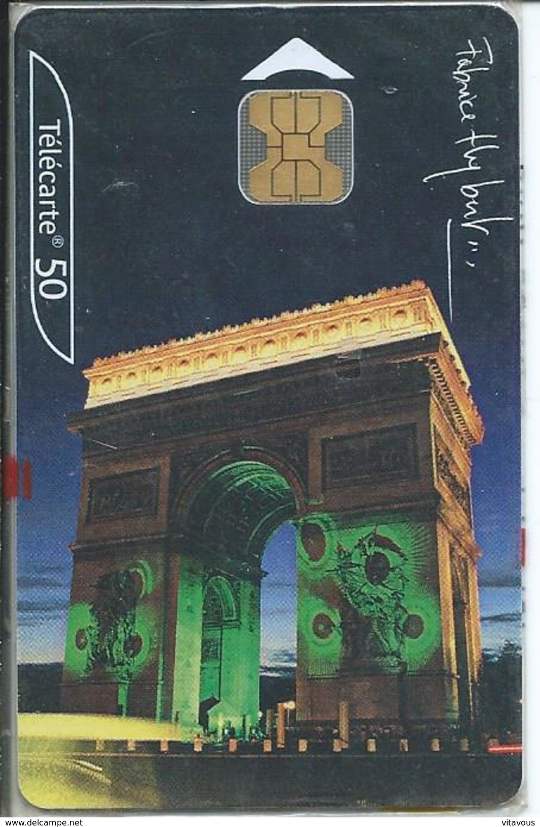 PARIS Arc De Triomphe - Monument Télécarte NEUVE Blister Phonecard  (S 38) - 2002