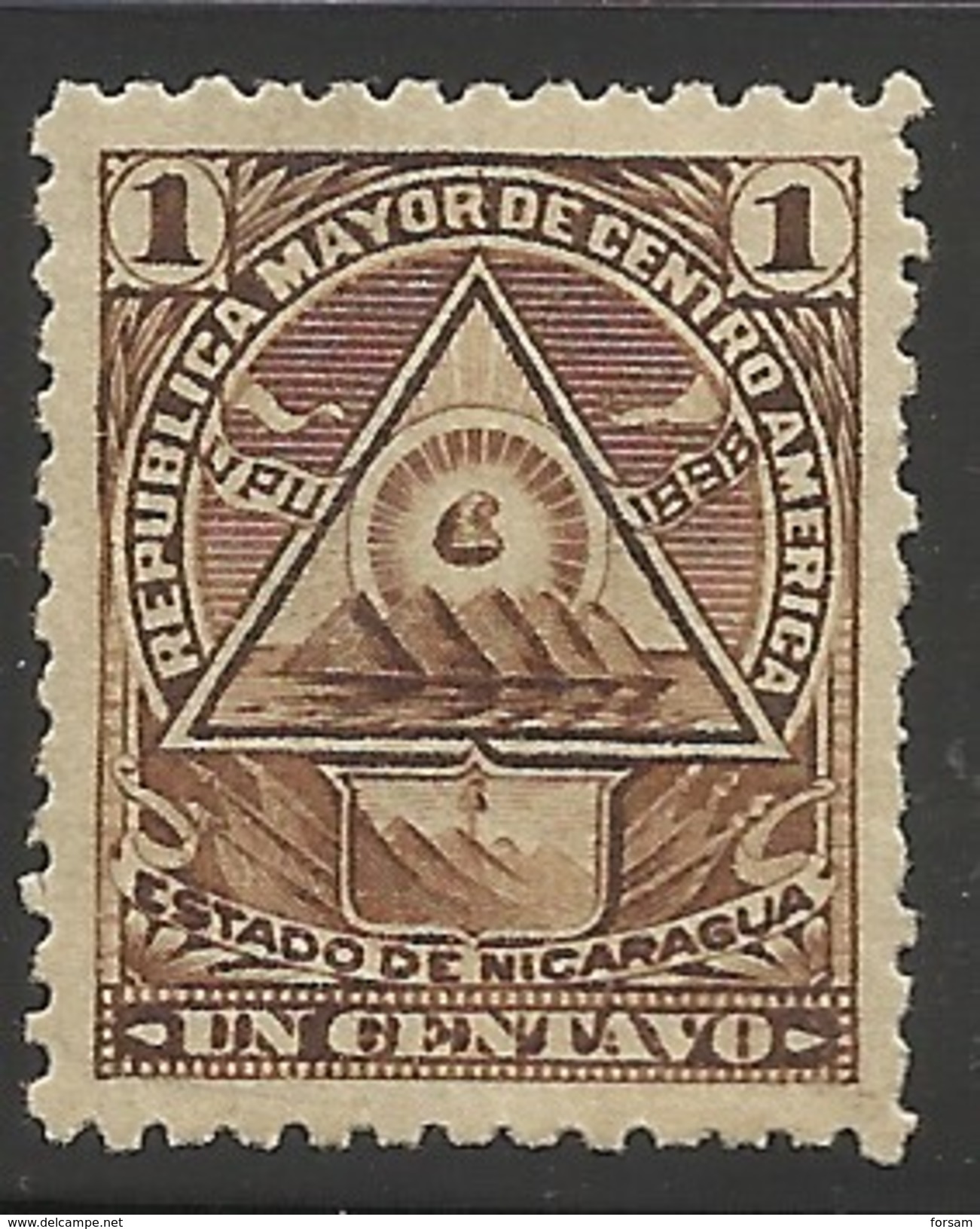 NICARAGUA..1898..Michel # 98 X...MH. - Nicaragua
