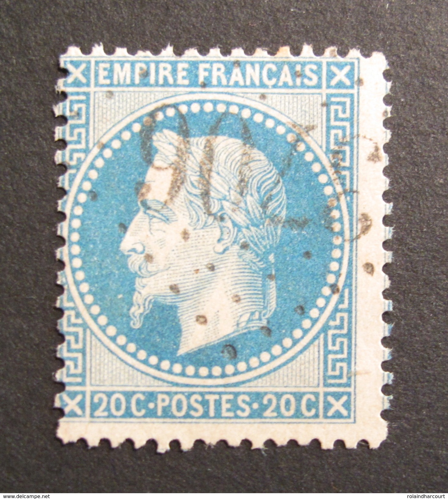 LOT R1631/880 - NAPOLEON III Lauré N°29B - GC 3706 SAINT LAURENT DE NESTE (Hautes Pyrénées) INDICE 5 - 1863-1870 Napoleon III With Laurels