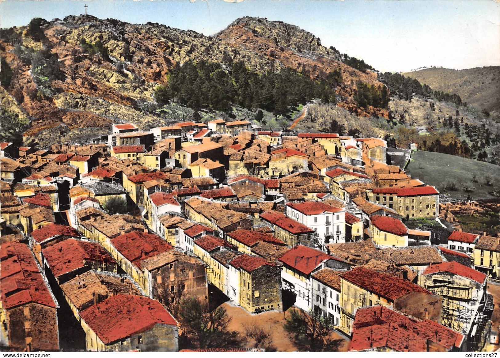 83-LA GARDE FREINET- VUE GENERALE DU CIEL - La Garde Freinet