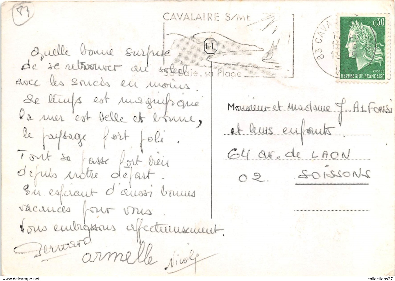 83-CAVALAIRE- JE REPRENDS DES FORCES DE LION A CAVALAIRE - Cavalaire-sur-Mer