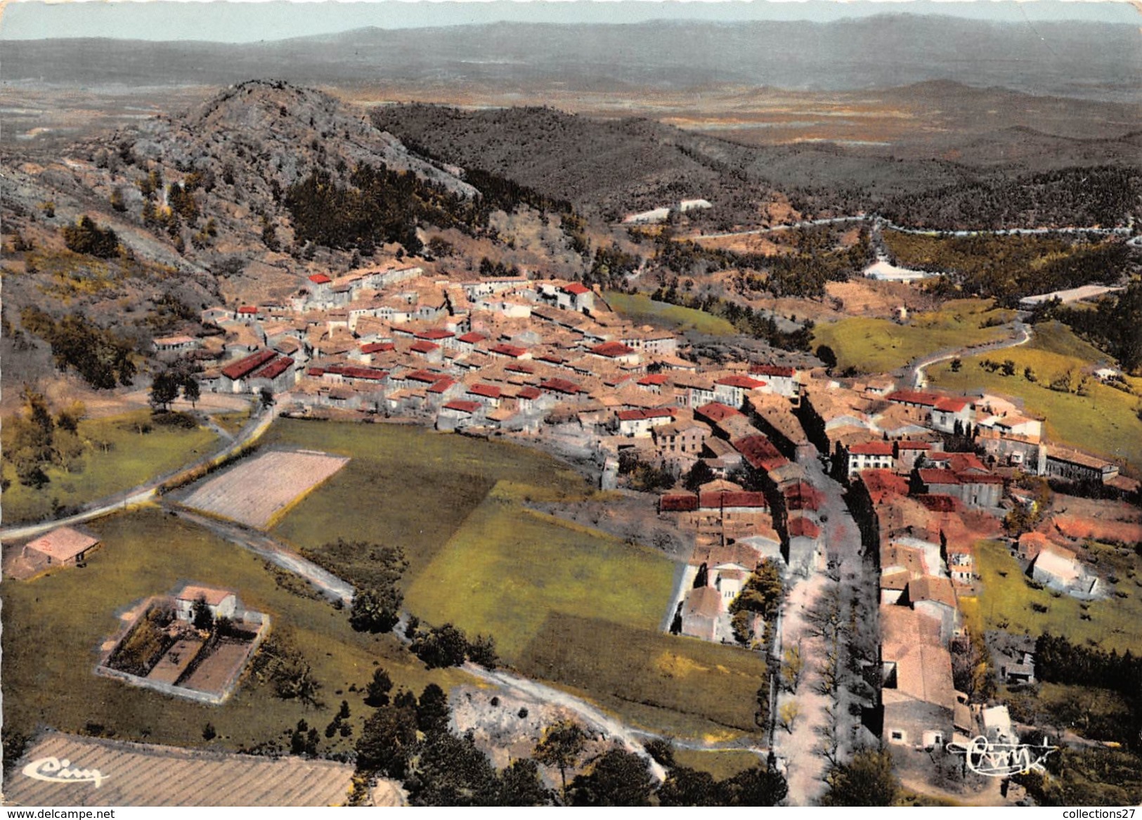 83-LA GARDE-FREINET- VUE PANORAMIQUE AERIENNE - La Garde Freinet