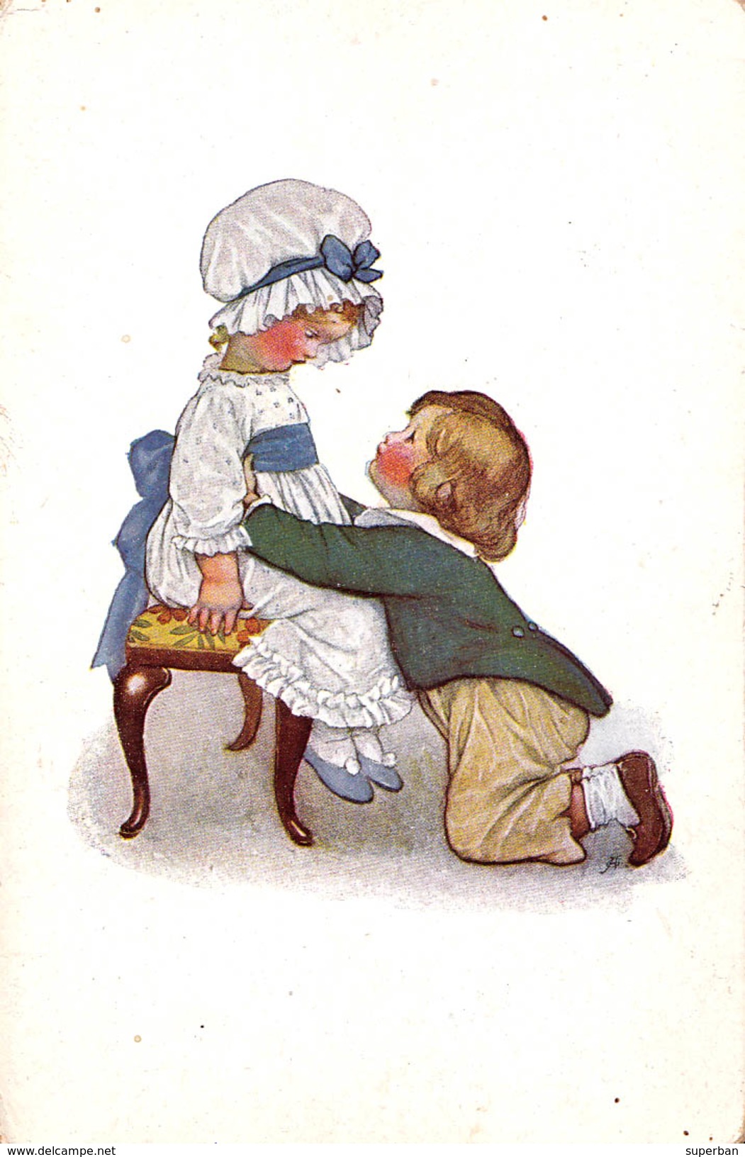 ENFANTS De BELLE ÉPOQUE - ILLUSTRATION : SUSAN PEARSE - M.M. ( M. MUNK VIENNE ) Nr. 1111 ~ 1910 - '20 (w-238) - Clapsaddle