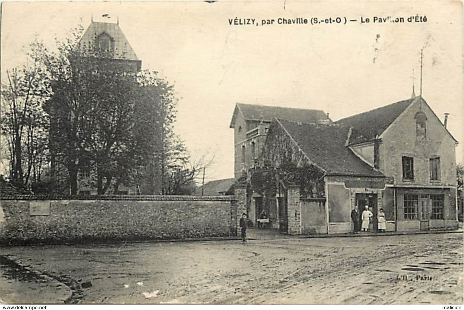 - Yvelines -ref-B588- Velizy Par Chaville - Le Pavillon D Ete - Restaurant - Restaurants - - Velizy