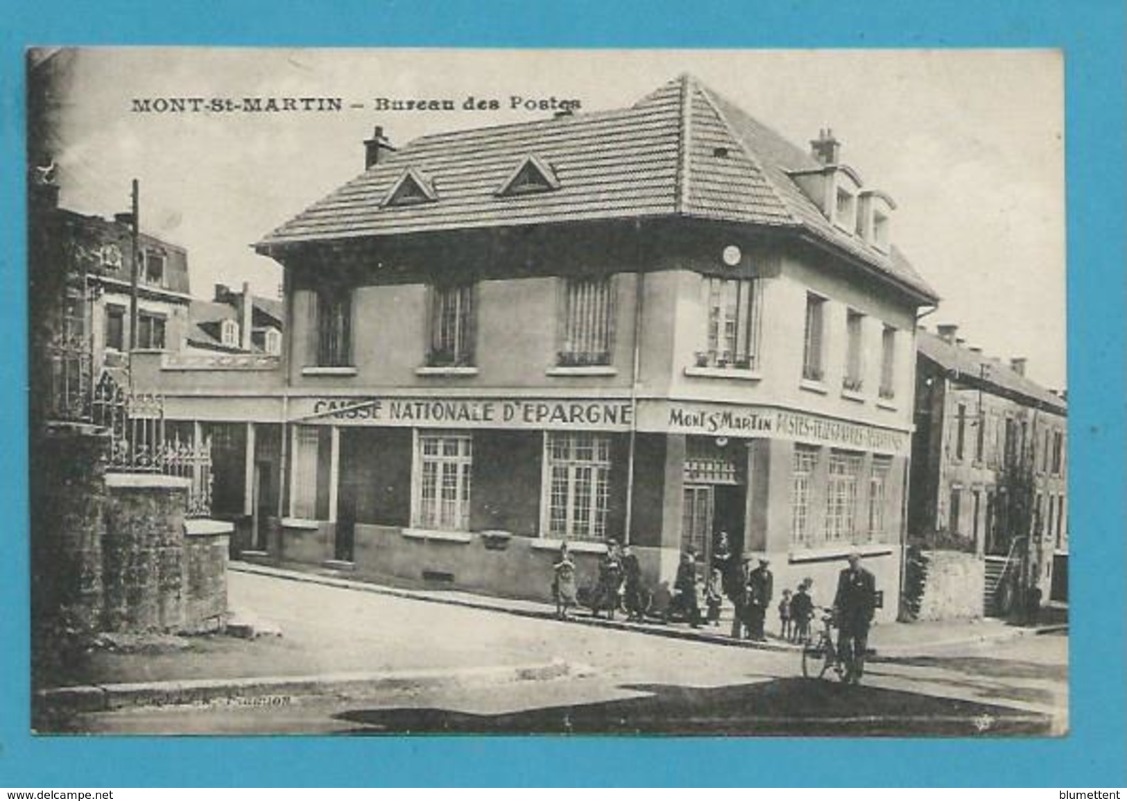 CPA Bureau Des Postes MONT-ST-MARTIN 54 - Mont Saint Martin