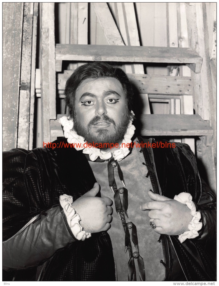 Luciano Pavarotti Opera Photo 18x24cm - Photos