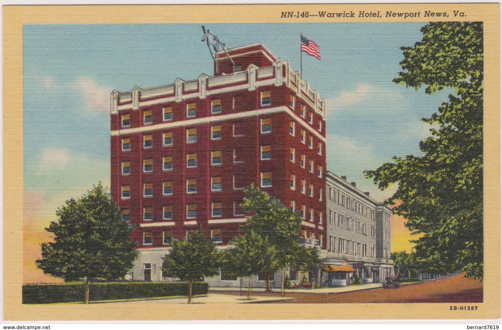 Etats-unis  Newport  Warwick Hotel - Newport