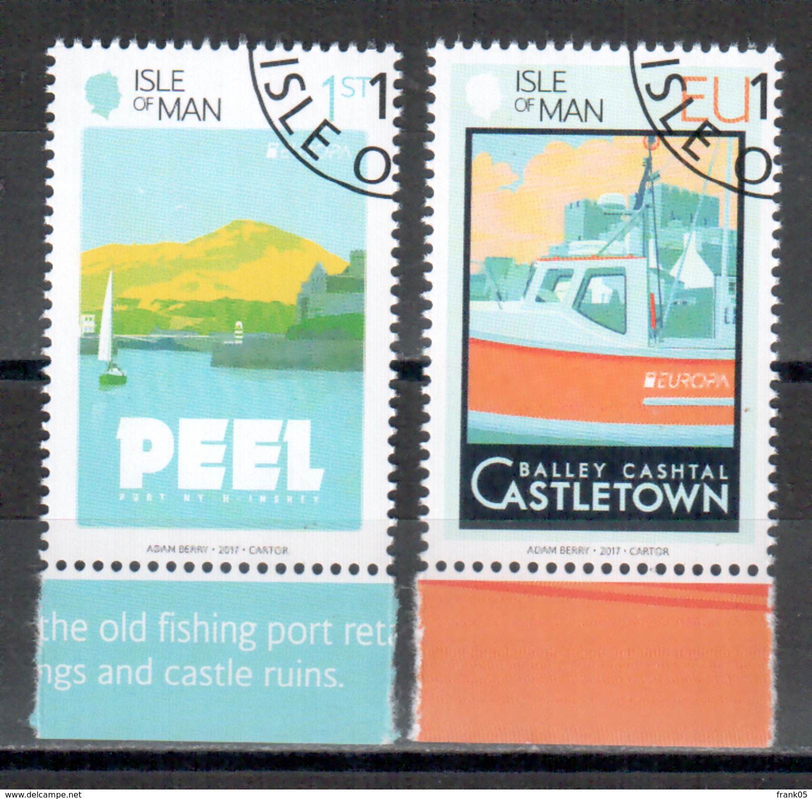 Insel Man / Isle Of Man / Ile De Man 2017 EUROPA Satz/set Gestempelt/used - 2017