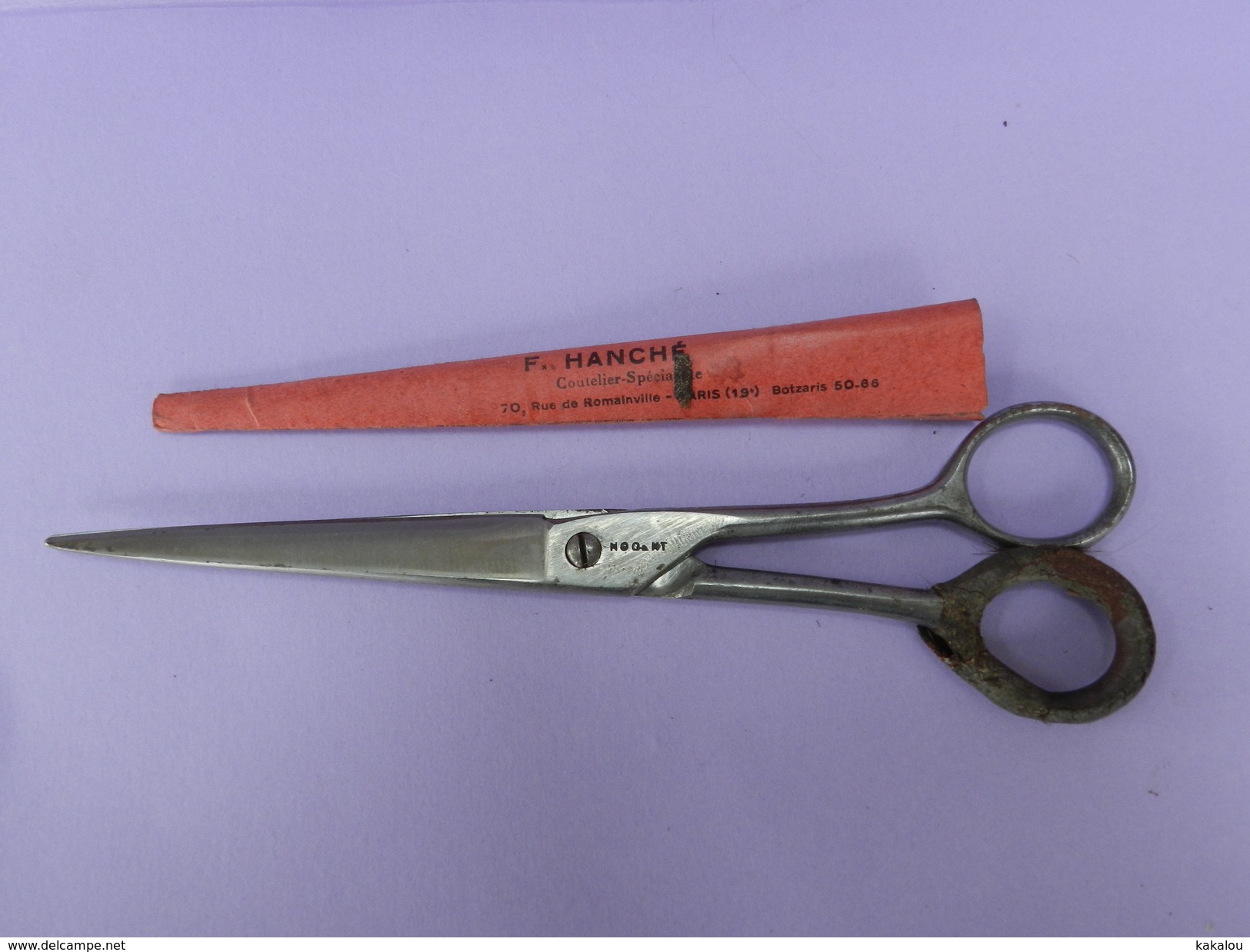 Ciseaux Ancien De Coiffeur Nogent En Bassigny - Outils Anciens