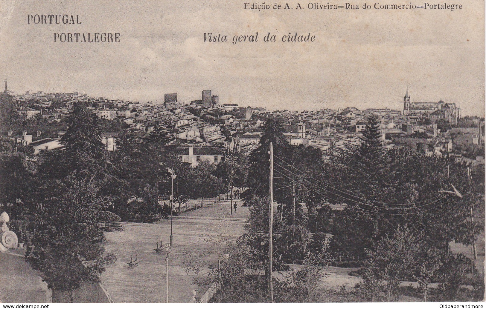 POSTCARD PORTUGAL - PORTALEGRE - VISTA GERAL DA CIDADE - Portalegre