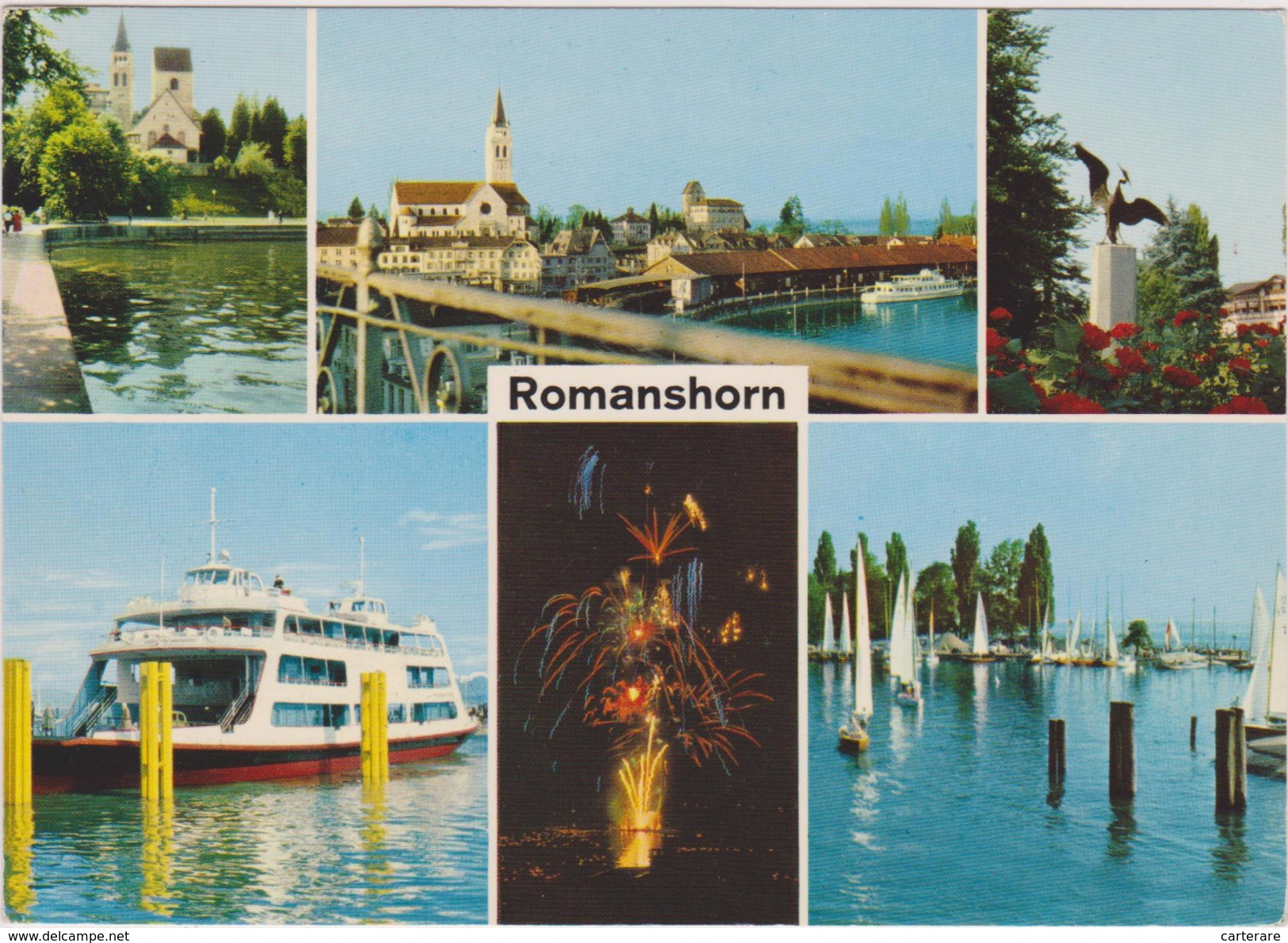 SUISSE,SWITZERLAND,SWISS, HELVETIA,SCHWEIZ,SVIZZERA ,THURGOVIE,LAC DE CONSTANCE,BODENSEE,ARBON,ROMANSHORN - Arbon