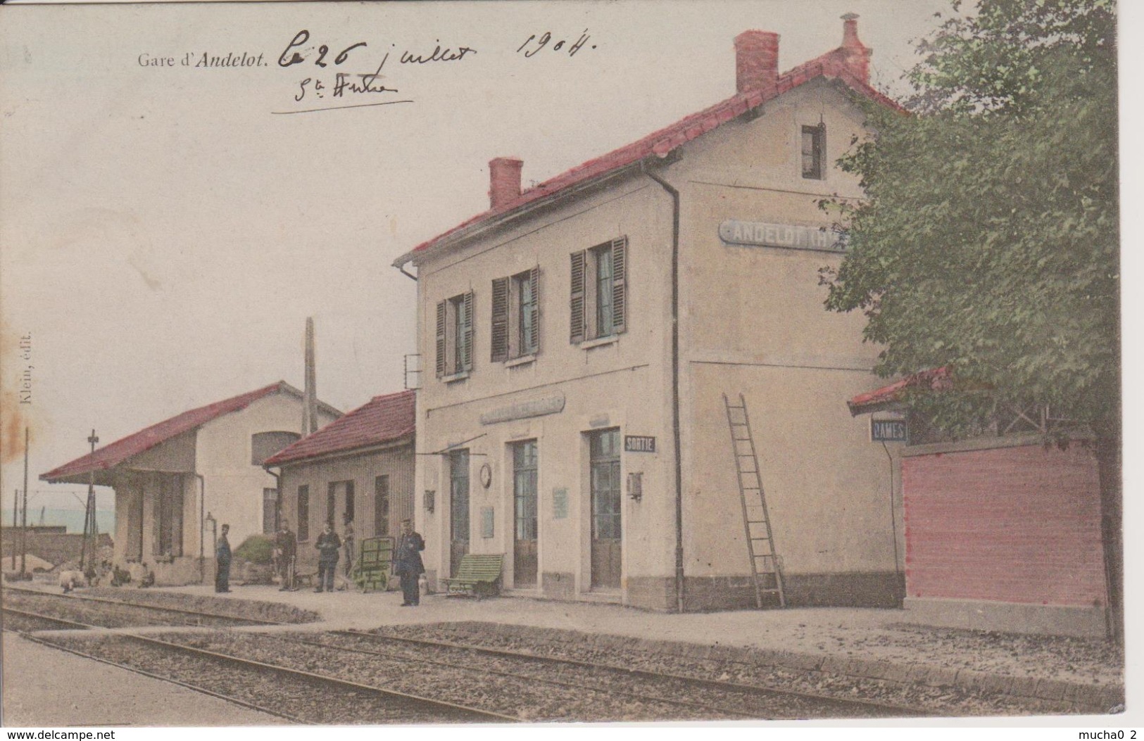 52 - ANDELOT - LA GARE - Andelot Blancheville