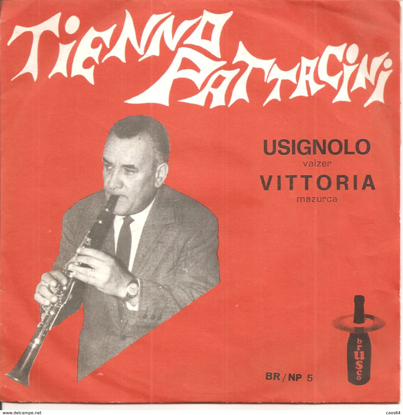 Tienno Pattacini Usignolo - Vittoria  7" - Country Y Folk