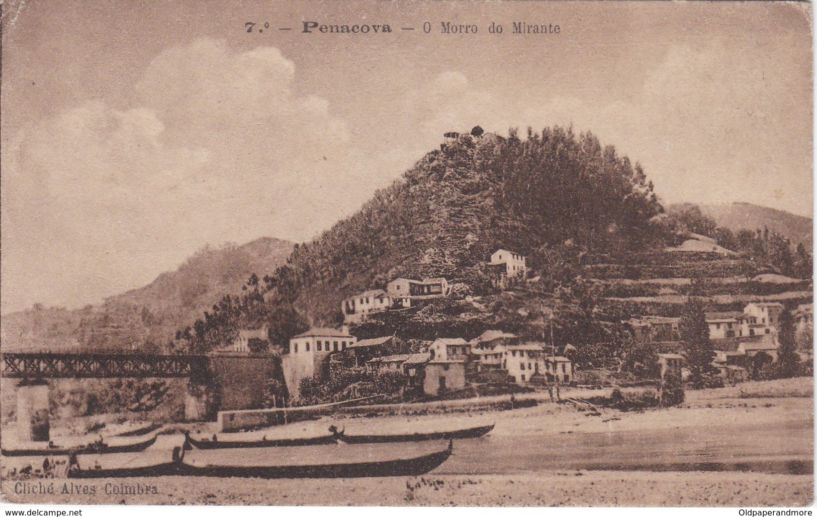 POSTCARD PORTUGAL - PENACOVA - O MORRO DO MIRANTE - Coimbra