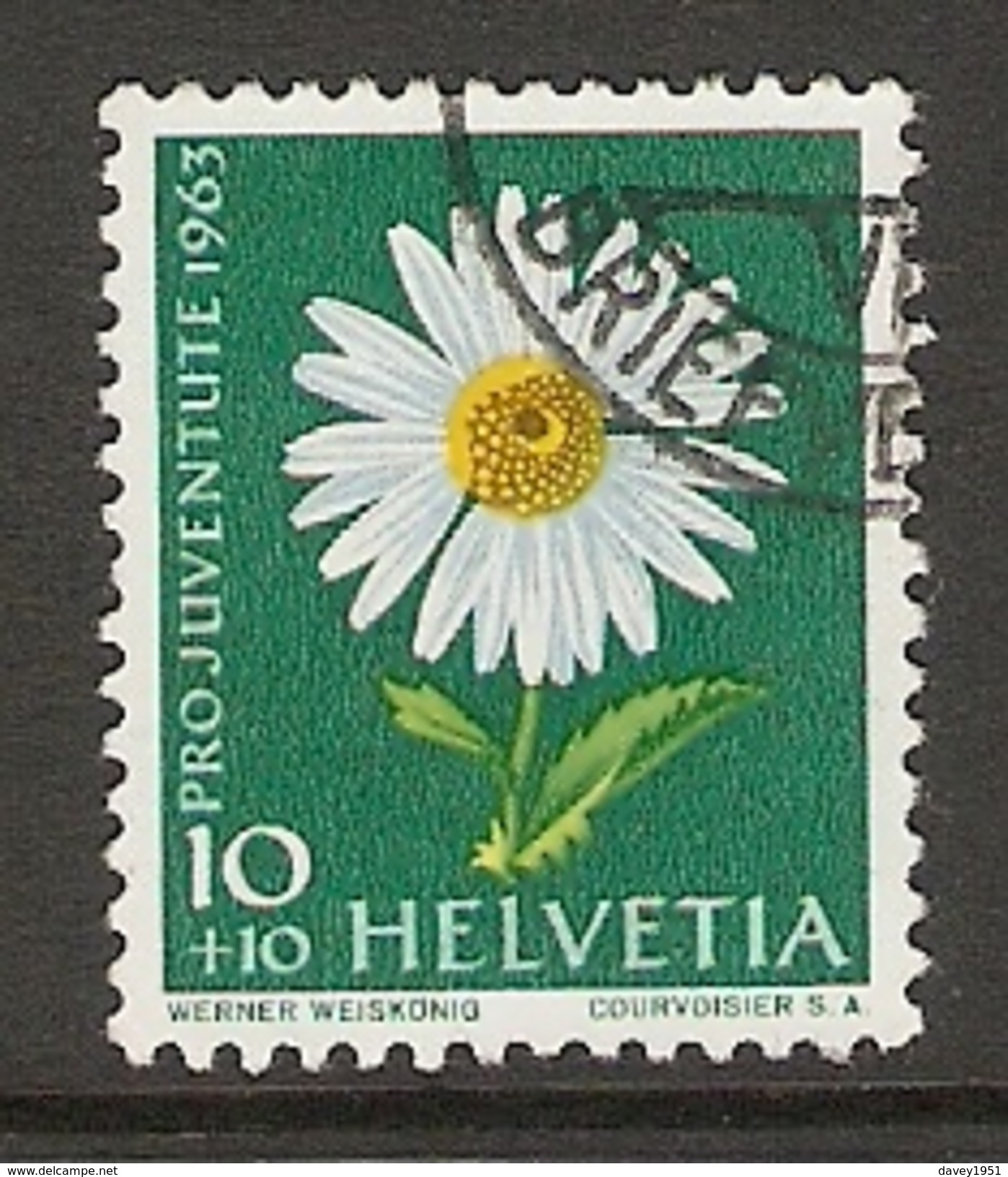 004466 Switzerland Pro Juventute 1963 10c FU - Used Stamps