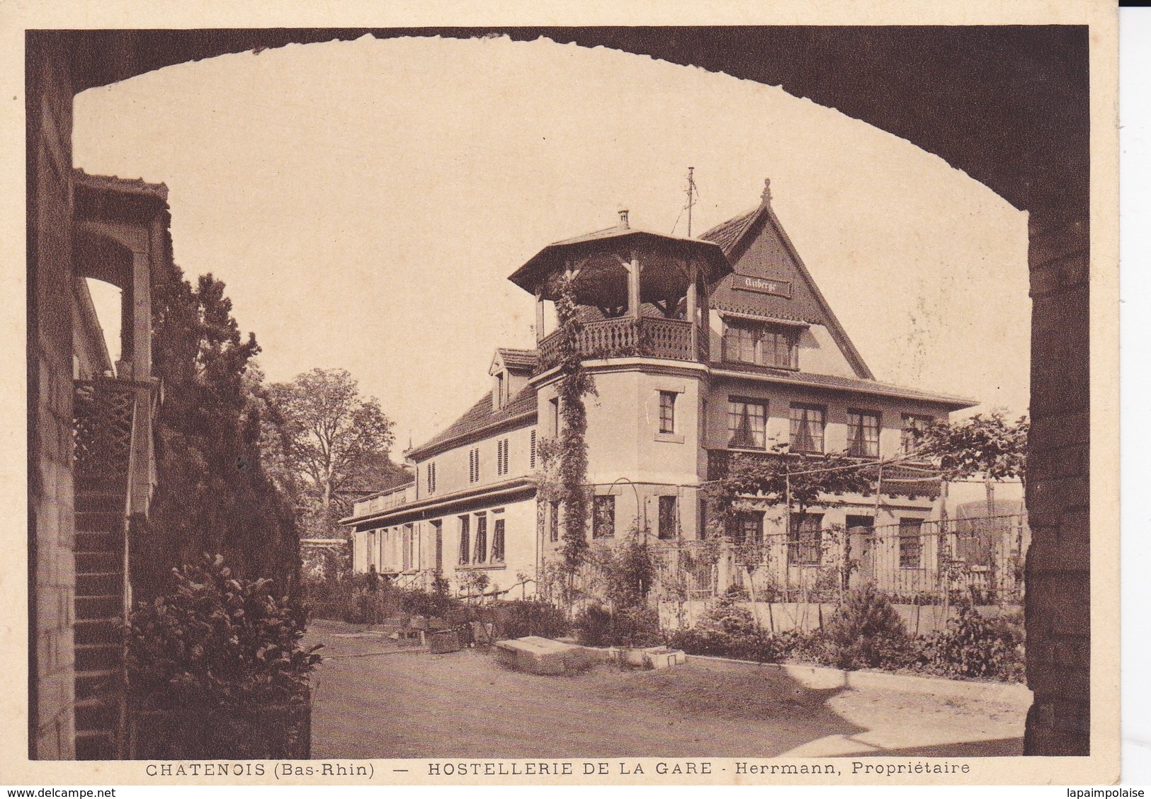 [67] Bas Rhin > Chatenois Hostellerie De La Gare Mr Hermann Proprietaire - Chatenois