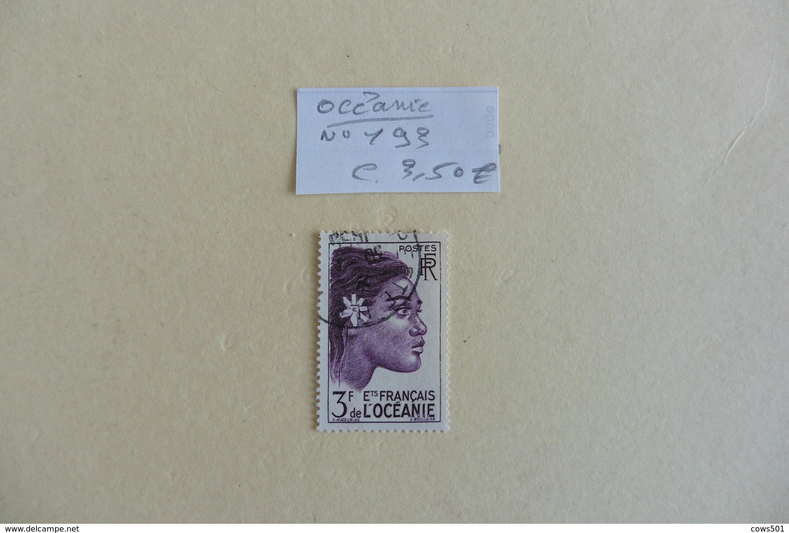 Océanie : Timbre N° 193 Oblitéré - Used Stamps