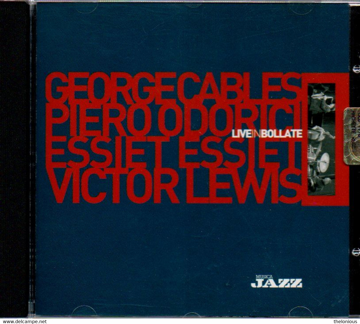 # CD: George Cables Quartet – Live In Bollate - Musica Jazz – MJCD 1176 - Jazz