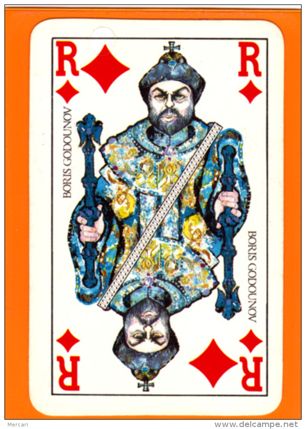 Carte De Jeu, Boris Godounov, Personnage D'Opéra, Moussorgski - Other & Unclassified