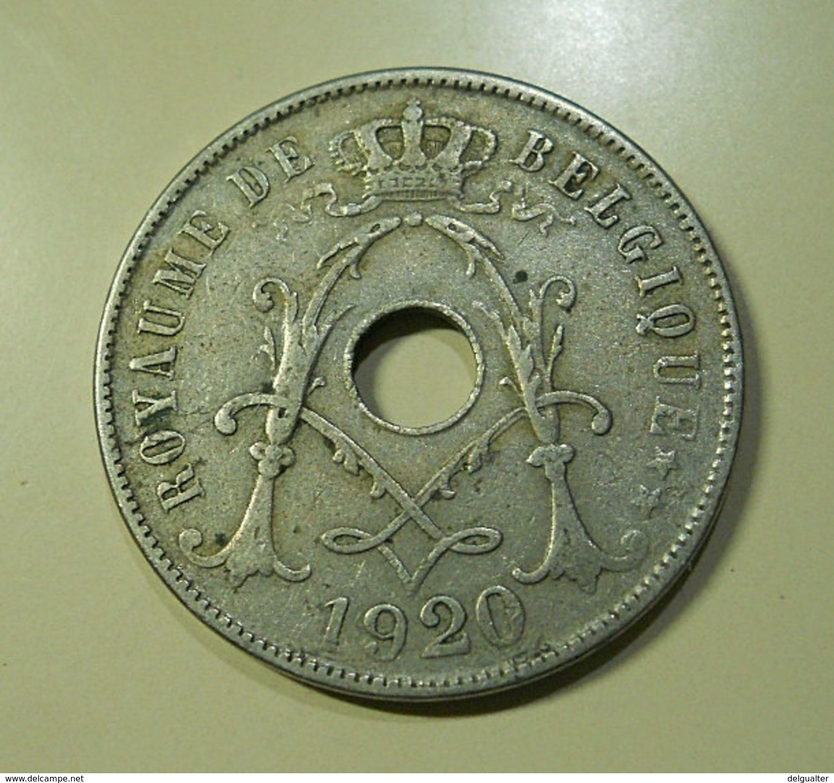 Belgium 25 Centimes 1920 - 25 Cent