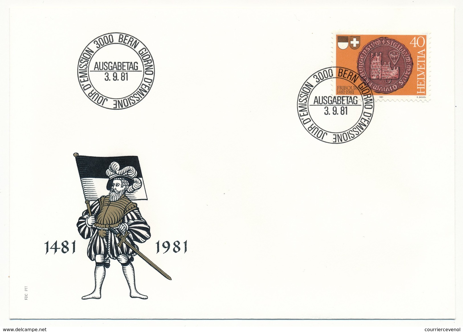 SUISSE - 4 Enveloppes FDC - Diète De Stans - Stanser Verkommnis - Bern - 1991 - FDC