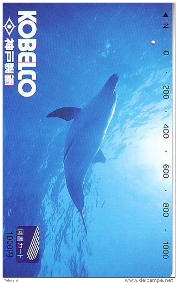 Carte Prépayée  Japon  * DAUPHIN * DOLPHIN (918) Japan PREPAID CARD * DELPHIN * GOLFINO * DOLFIJN * - Dolphins