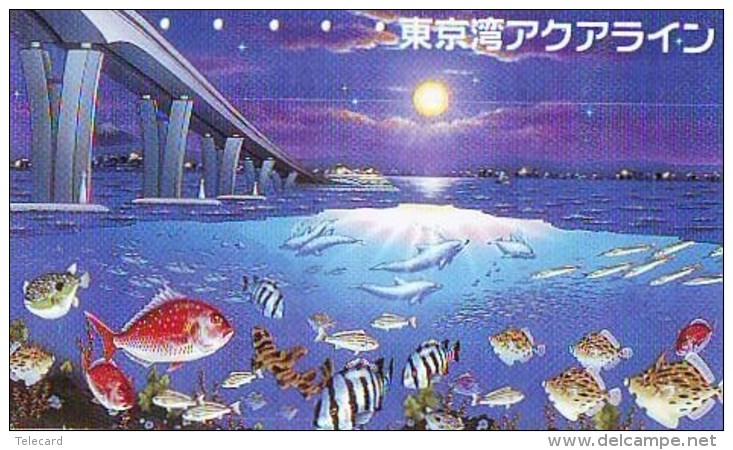 Télécarte Japon * DAUPHIN * DOLPHIN (927) Japan () Phonecard * DELPHIN * GOLFINO * DOLFIJN * - Dolphins