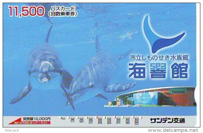 Télécarte Japon * DAUPHIN * DOLPHIN (949)  Japan () Phonecard * DELPHIN * GOLFINO * DOLFIJN * - Delfini