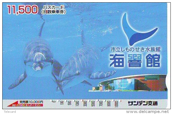 Télécarte Japon * DAUPHIN * DOLPHIN (949)  Japan () Phonecard * DELPHIN * GOLFINO * DOLFIJN * - Dauphins