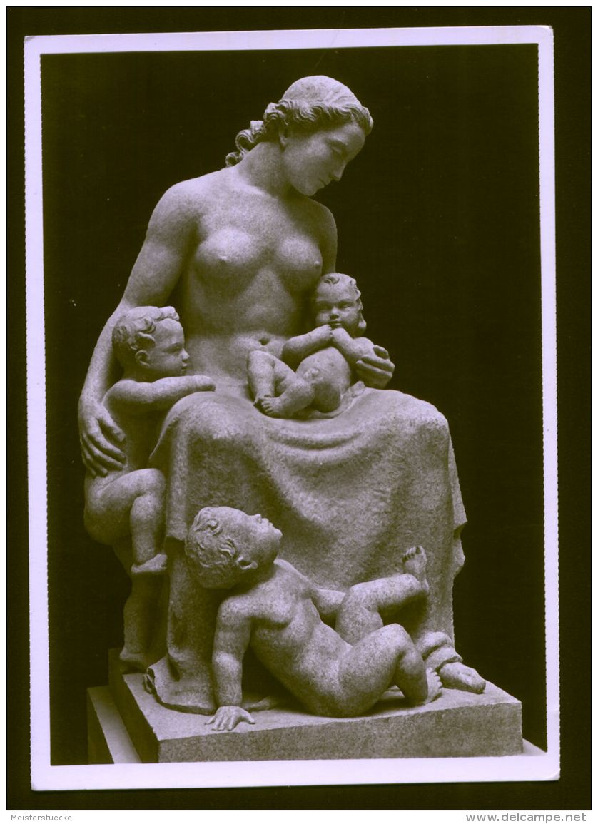 AK - HDK 550 - Elsa Montag, Mutter - Ungebraucht Um 1940 - Sculptures