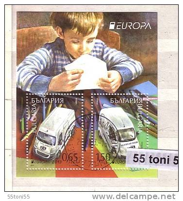 BULGARIA / Bulgarie 2013, Europa / CEPT     S/S  – Used /oblitere (O) - Used Stamps