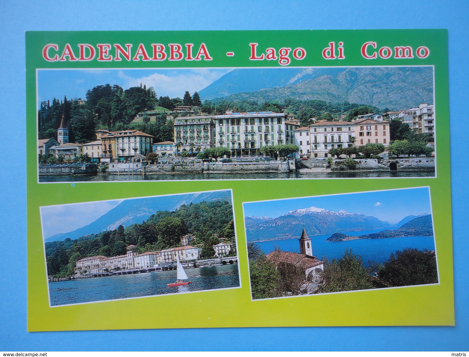 Cadenabbia - Griante Cadenabbia - Como - Vedutine - Panorama - Lago Di Como - Chiesa - Como